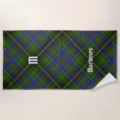Clan MacInnes Tartan Strandtuch (Vorderseite)