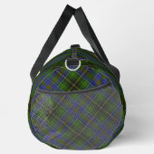 Clan MacInnes-Wappen über Tartan Duffle Bag (Rechts)