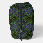 Clan MacInnes-Wappen über Tartan Waschbeutel (Rechts)