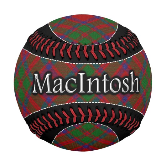 Clan MacIntosh MacKintosh Scottish Dream Tartan Baseball (Vorderseite)