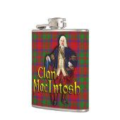Clan MacIntosh Old Scotland Flachmann (Links)