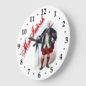 Clan MacIntosh Scottish Dream Clock Große Wanduhr (Winkel)