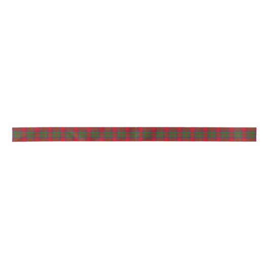 Clan-MacintoshTartan Satinband (Vorderseite)