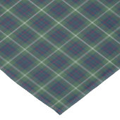 Clan MacIntyre Green und Blue Scottish Tartan Tischdecke (Schrägansicht)
