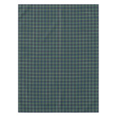 Clan MacIntyre Green und Blue Scottish Tartan Tischdecke (Vorderseite)