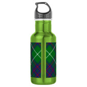 Clan MacIntyre Hunting Tartan Edelstahlflasche (Rückseite)