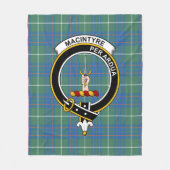 Clan MacIntyre Jagd Ancient Tartan Kariert Fleecedecke (Vorderseite)