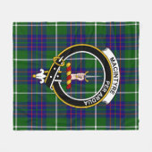 Clan MacIntyre Jagd Modernes Tartan Kariert Fleecedecke (Vorderseite (Horizontal))