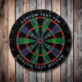 Clan MacIntyre Jagd Tartan Dart Board Dartscheibe