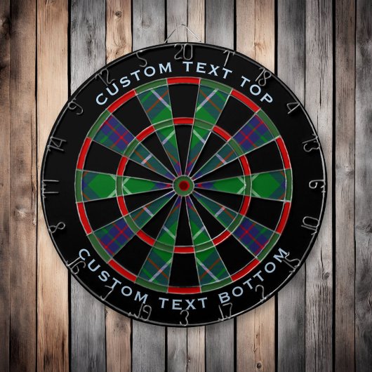 Clan MacIntyre Jagd Tartan Dart Board Dartscheibe