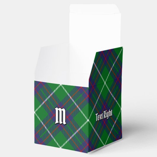 Clan MacIntyre Jagd Tartan Favor Box Geschenkschachtel (Geöffnet)
