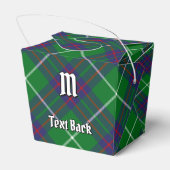 Clan MacIntyre Jagd Tartan Favor Box Geschenkschachtel (Rückseite)