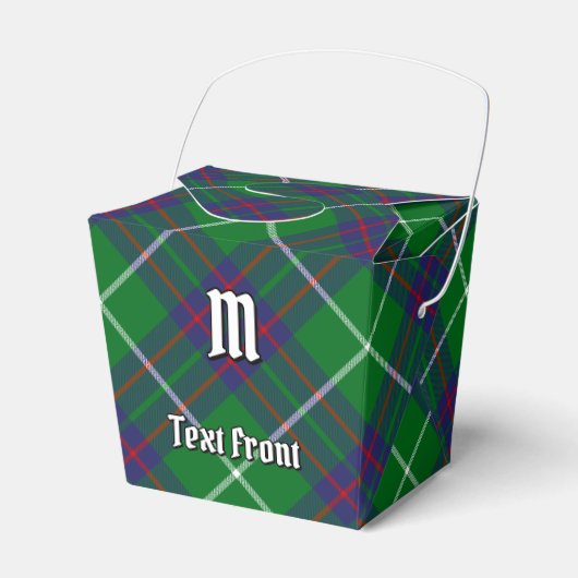 Clan MacIntyre Jagd Tartan Favor Box Geschenkschachtel (Vorderseite)