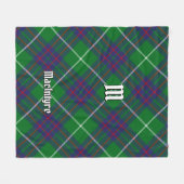 Clan MacIntyre Jagd Tartan Fleece Blanket (Vorderseite (Horizontal))
