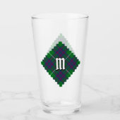 Clan MacIntyre Jagd Tartan Glass Glas (Vorderseite)