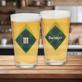 Clan MacIntyre Jagd Tartan Glass Glas