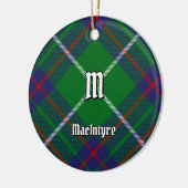 Clan MacIntyre Jagd Tartan Keramik Ornament (Links)