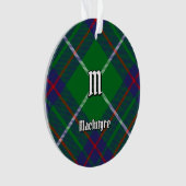 Clan MacIntyre Jagd Tartan Ornament (Vorderseite)