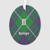 Clan MacIntyre Jagd Tartan Ornament (Vorderseite)