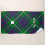 Clan MacIntyre Jagd Tartan Strandtuch (Vorderseite)