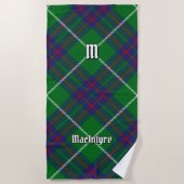 Clan MacIntyre Jagd Tartan Strandtuch (Vorderseite)