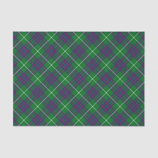 Clan MacIntyre Jagd Tartan Tissue Paper Seidenpapier (Vorderseite)
