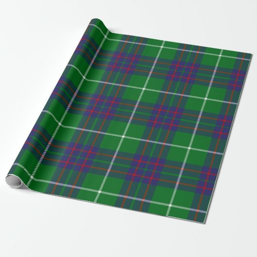 Clan MacIntyre Jagd Tartan Wrapping Paper Geschenkpapier (Ungerollt)