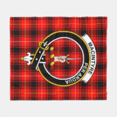Clan MacIntyre Modern Tartan Kariert Fleecedecke (Vorderseite (Horizontal))