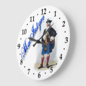 Clan MacIntyre Scottish Dream Clock Große Wanduhr (Winkel)