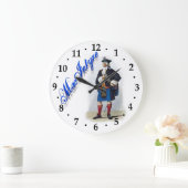 Clan MacIntyre Scottish Dream Clock Große Wanduhr (Zuhause)