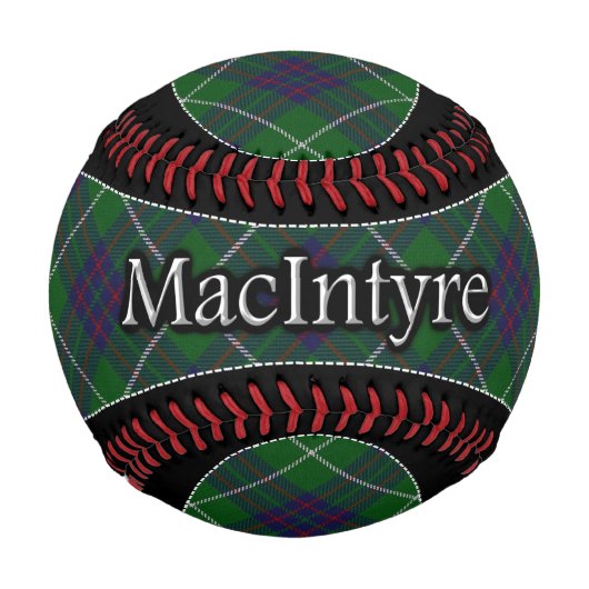 Clan MacIntyre Scottish Dream Tartan Baseball (Vorderseite)