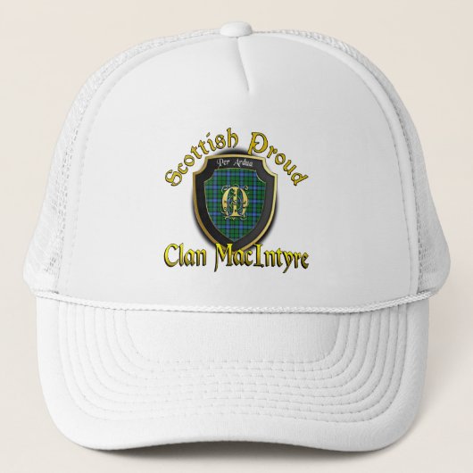 Clan MacIntyre Scottish Dynsty Cap Truckerkappe (Vorderseite)