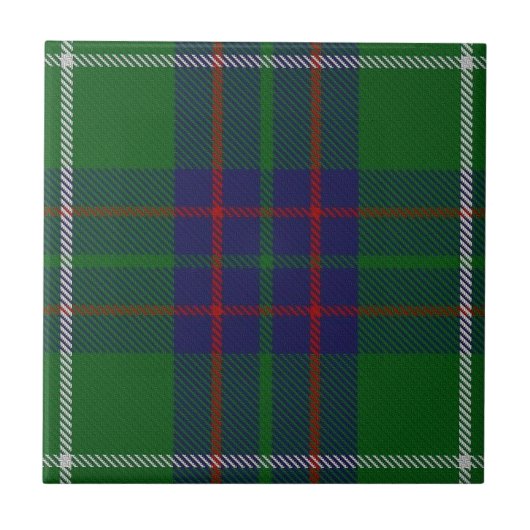 Clan MacIntyre Scottish Expressions Tartan Fliese (Vorderseite)