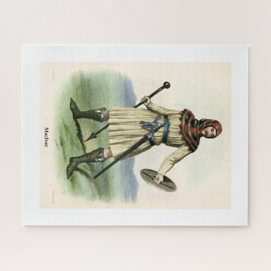 Clan MacIver Puzzle (Horizontal)