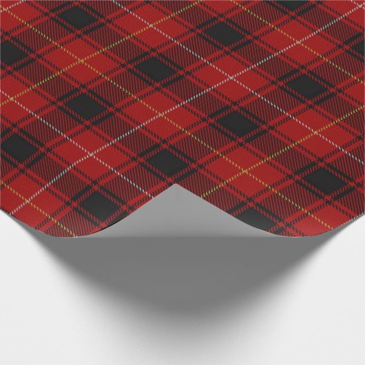 Clan MacIver ScottishTartan Geschenkpapier (Ecke)