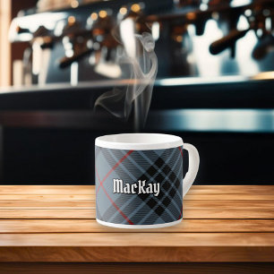 Clan MacKay Blue Tartan Espressotasse