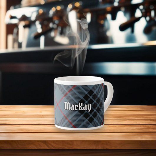 Clan MacKay Blue Tartan Espressotasse
