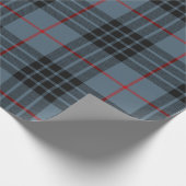 Clan MacKay Blue Tartan Geschenkpapier (Ecke)