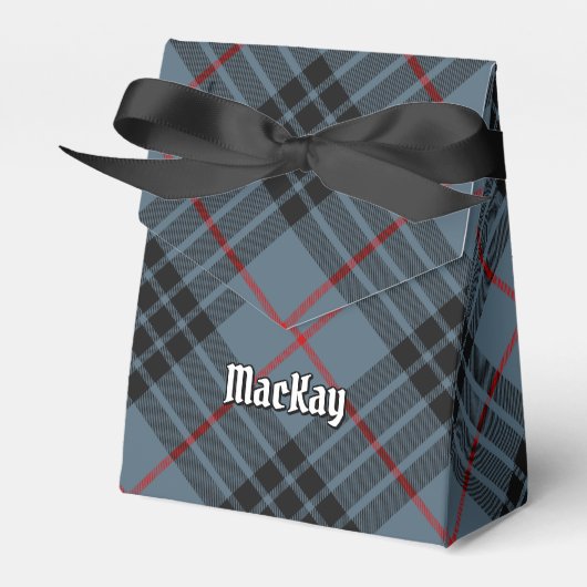 Clan MacKay Blue Tartan Geschenkschachtel (Vorderseite)
