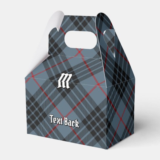 Clan MacKay Blue Tartan Geschenkschachtel (Rückseite)