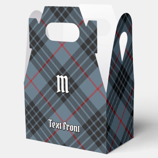 Clan MacKay Blue Tartan Geschenkschachtel (Geöffnet)