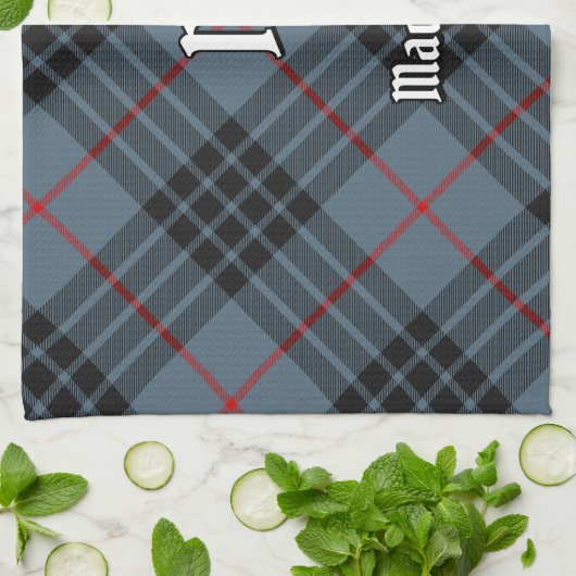 Clan MacKay Blue Tartan Geschirrtuch (Gefaltet)