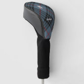 Clan MacKay Blue Tartan Golf Headcover (angewinkelt)