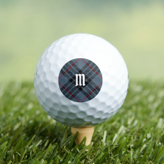 Clan MacKay Blue Tartan Golfball (Insitu T-Shirt)