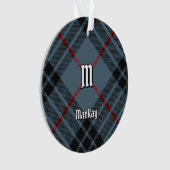 Clan MacKay Blue Tartan Ornament (Vorderseite)