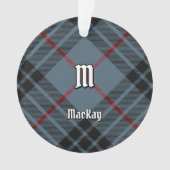 Clan MacKay Blue Tartan Ornament (Vorderseite)