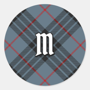Clan MacKay Blue Tartan Runder Aufkleber