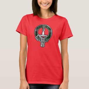 Clan MacKay Dress Tartan Wappen T-Shirt