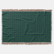 Clan MacKay Green und Blue Scottish Tartan