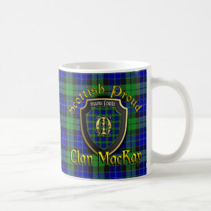 Clan MacKay schottische stolze Schalen-Tassen Kaffeetasse